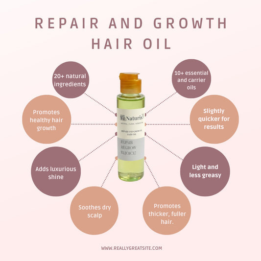 REPAIR AND GROWTH HAIR OIL